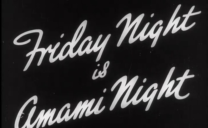 Friday Night is Amami Night