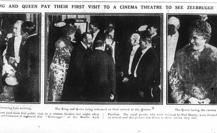 The King and Queen go to the Movies