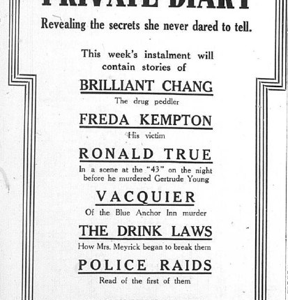 Kate Meyrick’s Private&nbsp;Diaries